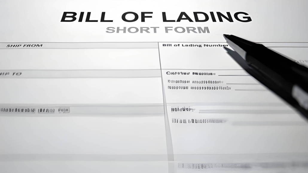 bill of lading